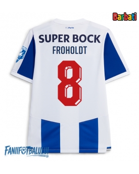 Porto Victor Froholdt #8 Tricou Fotbal Replică 2026-27 Barbati Acasa